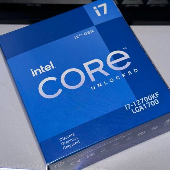 Intel - Core i7-12700KF Desktop Processor 12 (8P+4E) Cores - Picture 1 of 1
